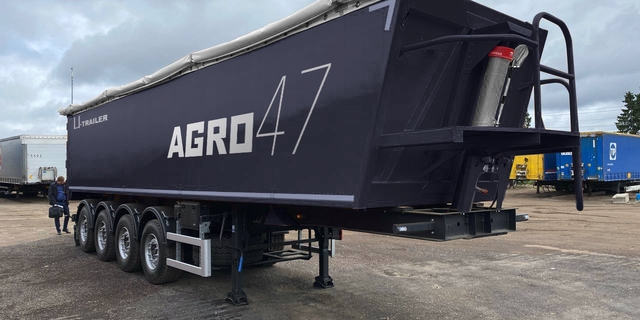 Алюминиевый полуприцеп зерновоз U-Trailer AGRO47 (4-x осный)